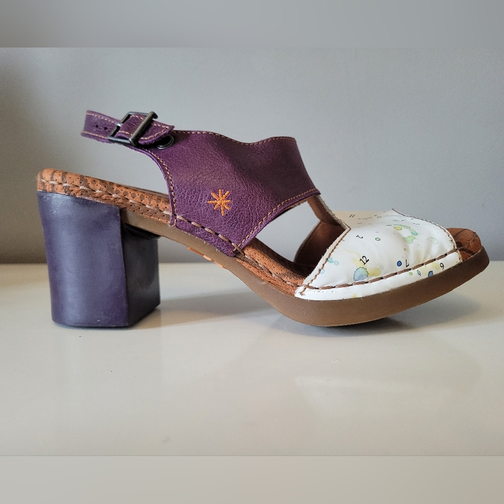 The Art Company Block Heel Slingback Sandals, VGUC, Size 38 - Picture 8 of 11